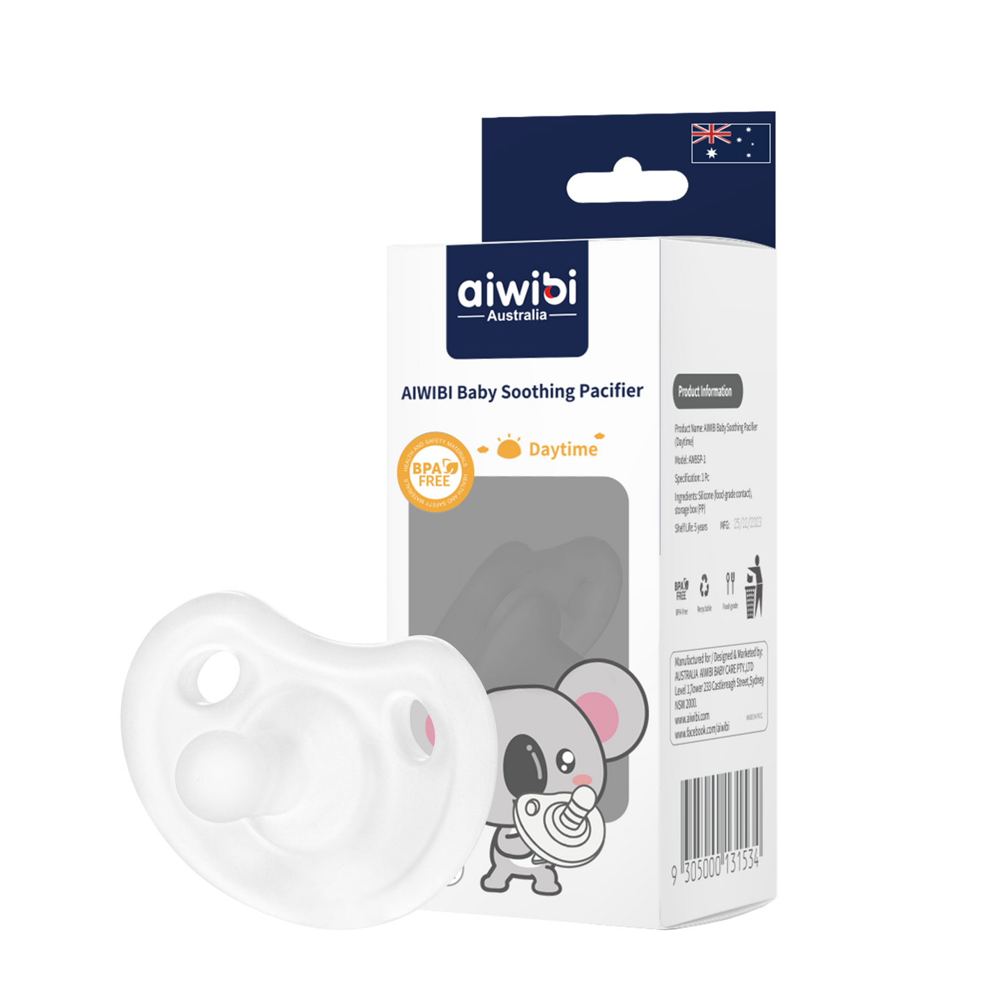 Silicone Soothing Pacifier(Day&Night)