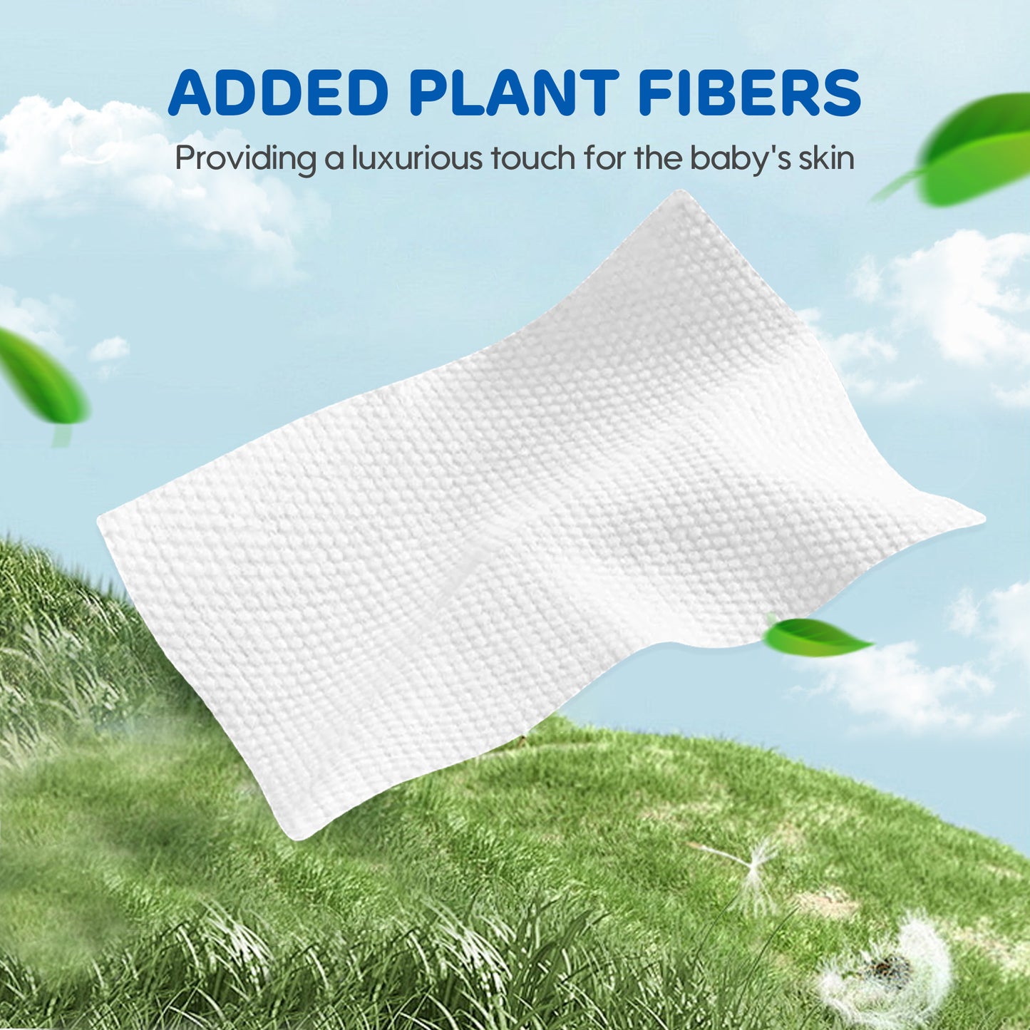 Gentle Soft Sensitive Care Wipes 80 Pcs
