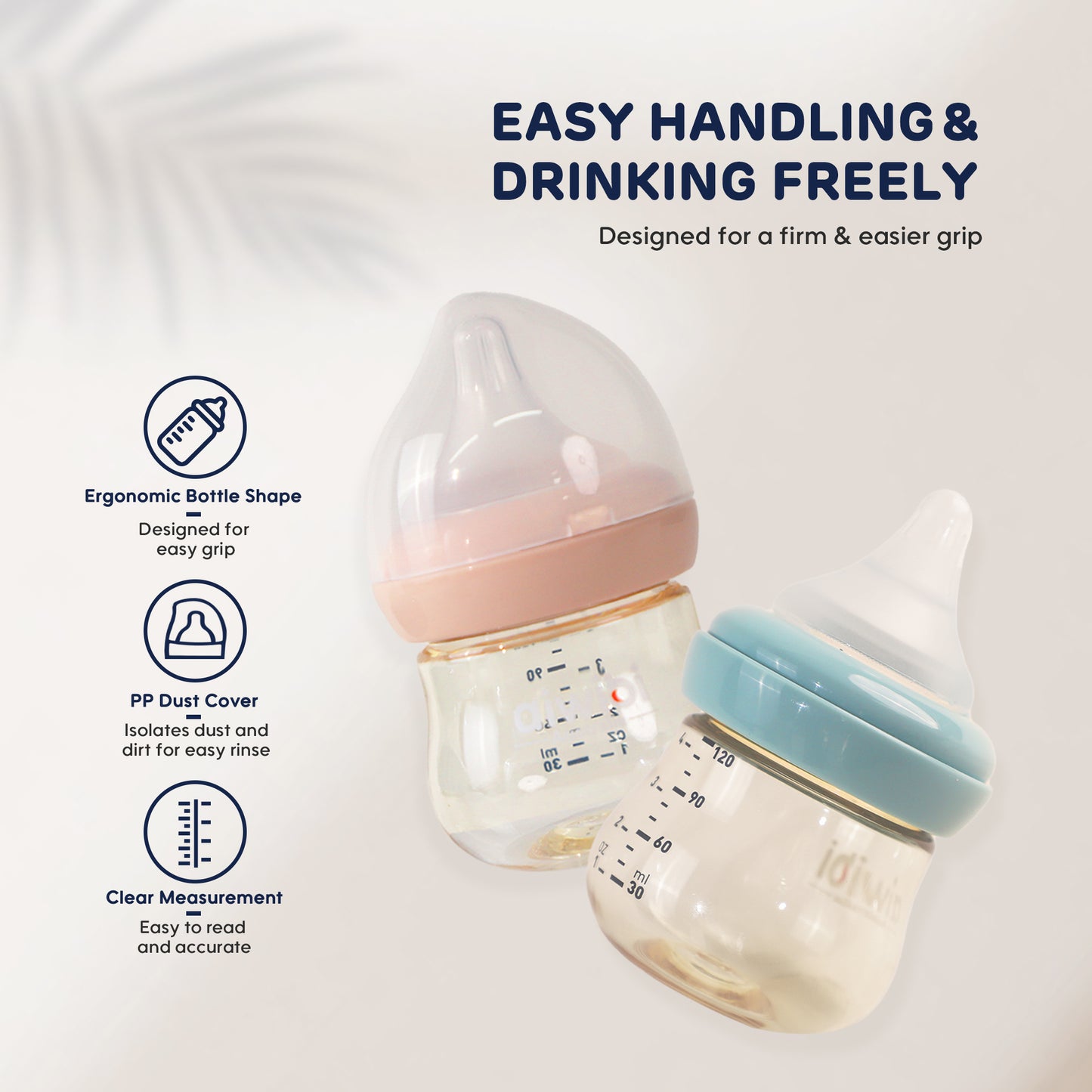 PPSU Heatresistance Anti-colic Bottles 120ml