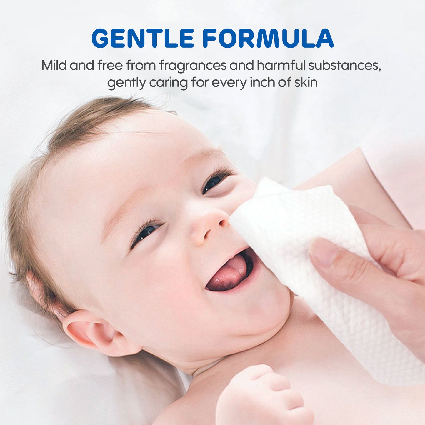 Gentle Soft Sensitive Care Wipes 80 Pcs