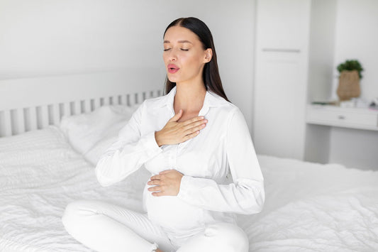 لماذا تحس المرأة الحامل بضيق التنفس؟هل يمكن أن يؤثر ذلك على الجنين؟