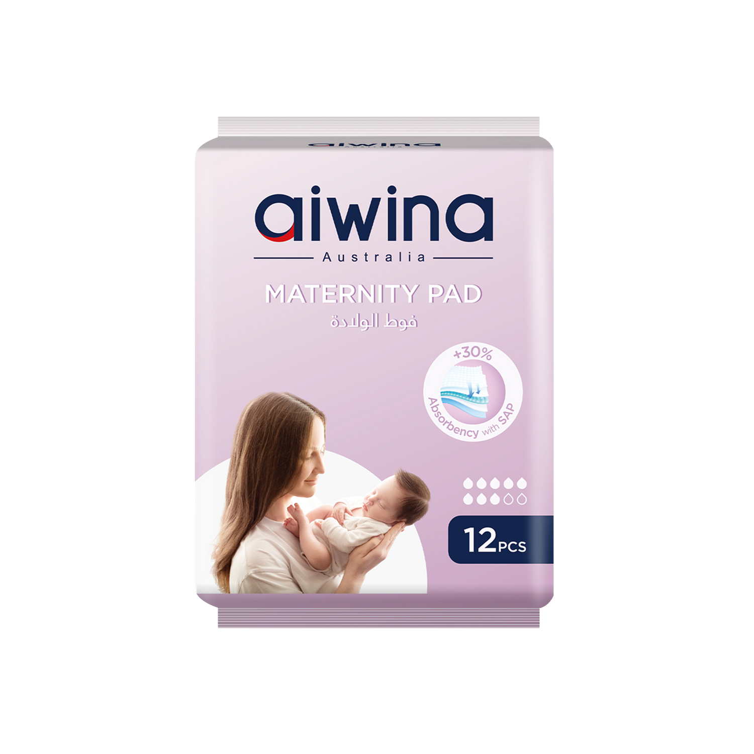 Iyiouina Maternity Pads 12 Pieces/Bag
